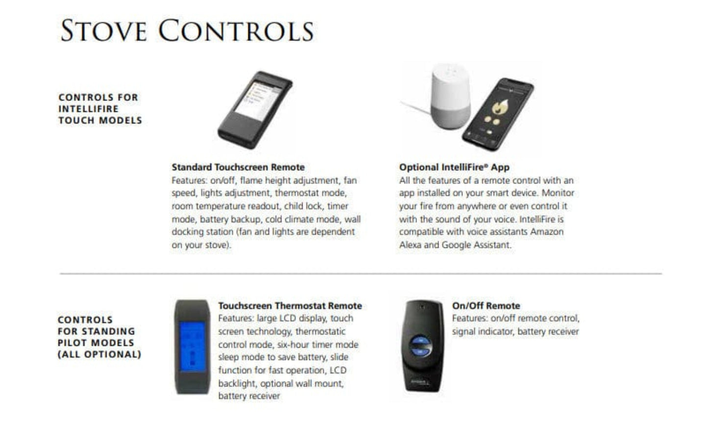 Vermont Castings Stardance Direct Vent Gas Stove with IntelliFire Touch Ignition System - SDDVT-IFT-CB