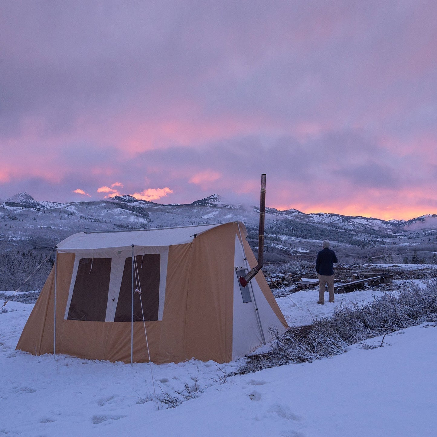 Winnerwell Woodlander - Medium | Springbar Hot Tent Bundle - Winnerwell