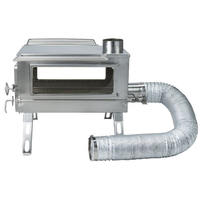 Winnerwell Nomad Double View Plus External Air Stove - Large - 910256