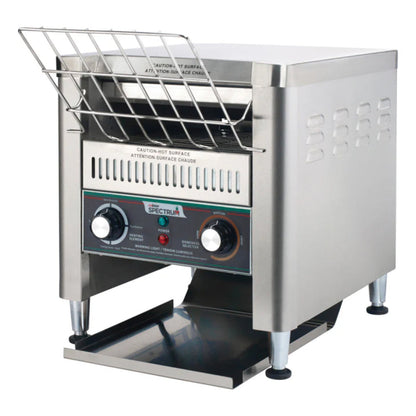 Winco ECT-700 Spectrum Electric Countertop Conveyor Toaster with 2.5" Opening - 700 Slices per Hour, 208/240V - WNECT-700