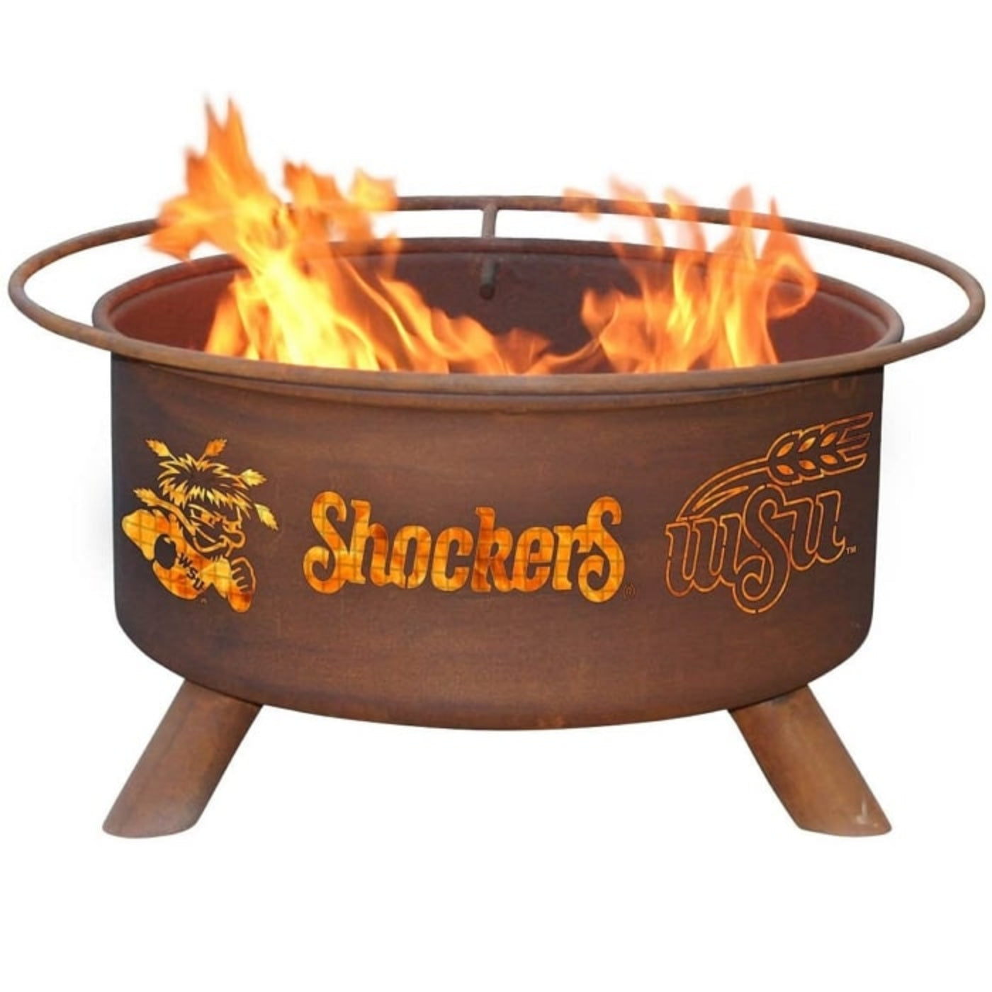 Patina Wichita Stat e Steel Fire Pit by Patina Products - F475