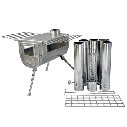 Winnerwell Woodlander Double View - Medium | Springbar Hot Tent Bundle