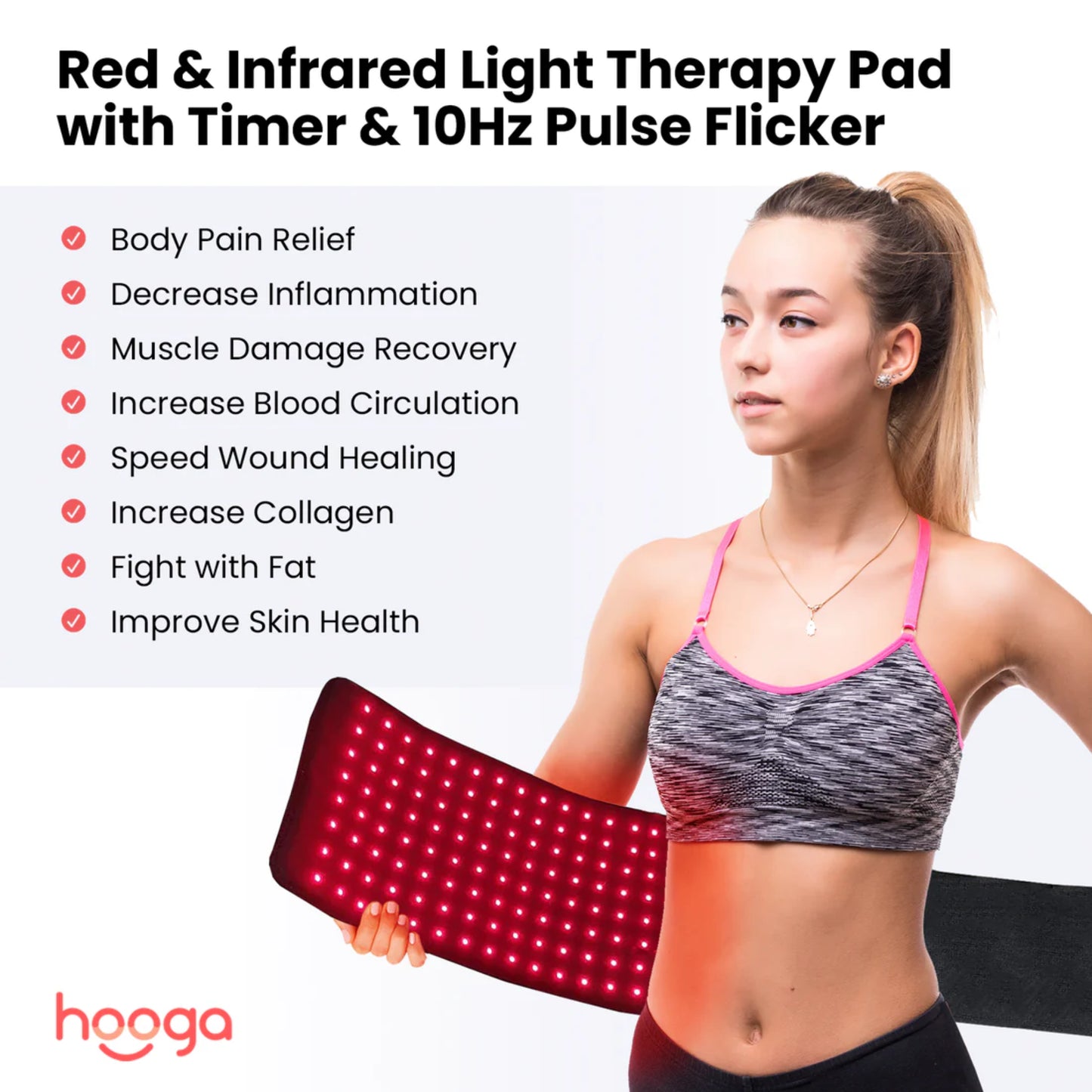 Hooga Health Red Light Therapy Belt