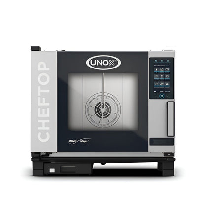 Unox ChefTop MIND.Maps Plus Electric Countertop Combi Oven - 208-240V, 3 Ph - 5 Trays/GN 1/1 - XAVC-0511-EPRM