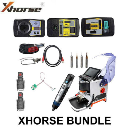 Xhorse Complete Cut & Programming Bundle - Condor Mini Plus, VVDI2, VVDIMB, VVDIPROG - XHS-CNDRPROG