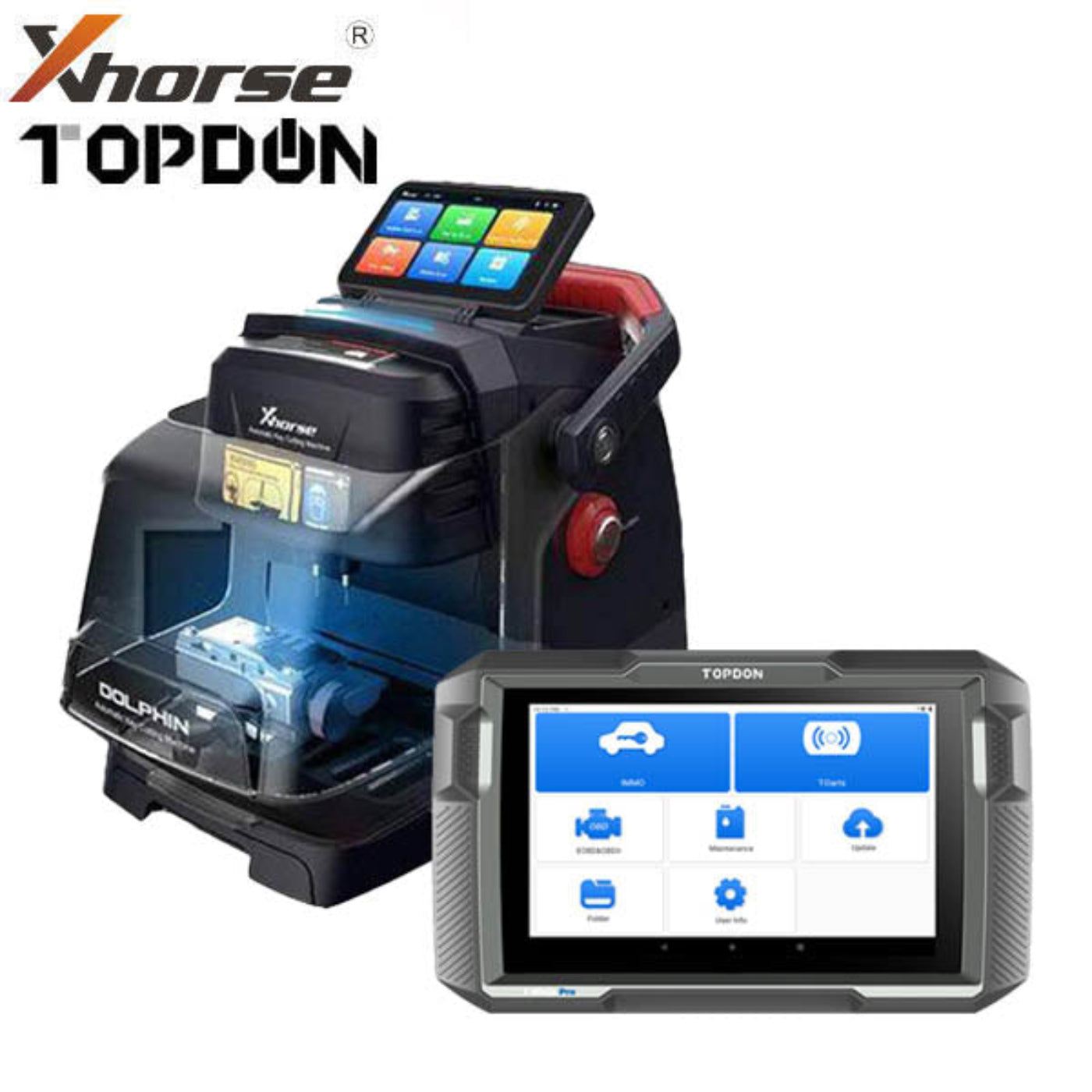 Xhorse/TOPDON Dolphin II XP-005L & T-Ninja Pro OBD Key Programming Bundle – XHS-DLPN2NJA