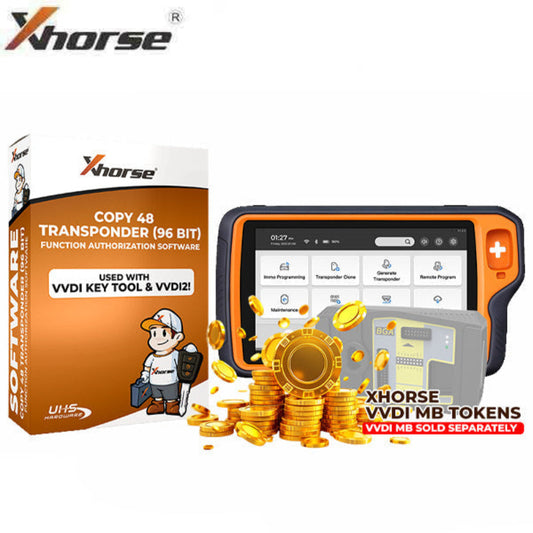 Xhorse KT-PPAD VV-04 Copy Transponder (96 Bit) Software, VVDI Key Tool PLUS, 1-Year Unlimited Tokens – XHS-KT-PPAD-PROMO
