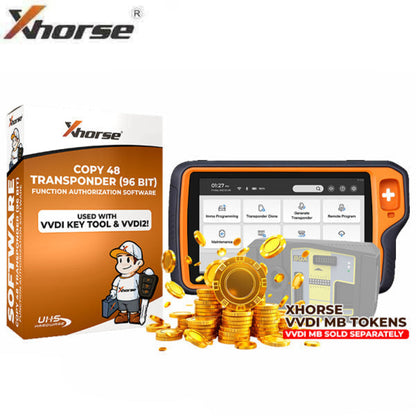 Xhorse KT-PPAD VV-04 Copy Transponder (96 Bit) Software, VVDI Key Tool PLUS, 1-Year Unlimited Tokens – XHS-KT-PPAD-PROMO