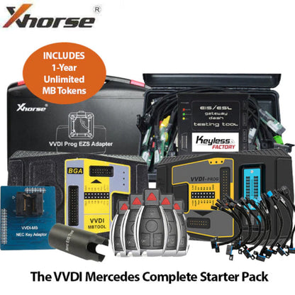Xhorse VVDI MB - Complete Mercedes Benz Starter Pack (Xhorse) - XHS-VVDIMBADVANCE-BUNDLE