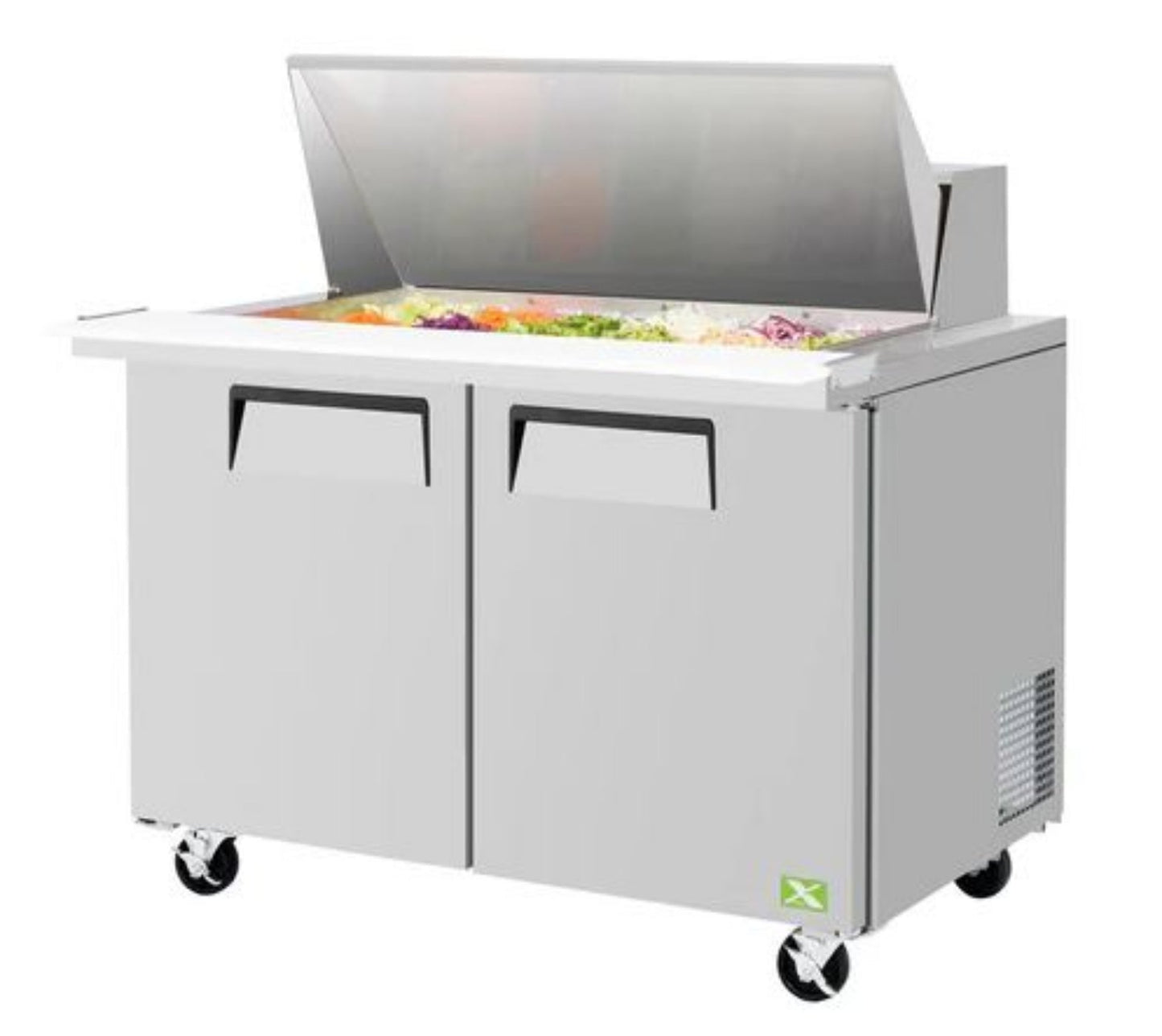 Refrigeration X - XST-48-18-N Mega Top Sandwich Prep Table 18 Pan - XST-48-18-N