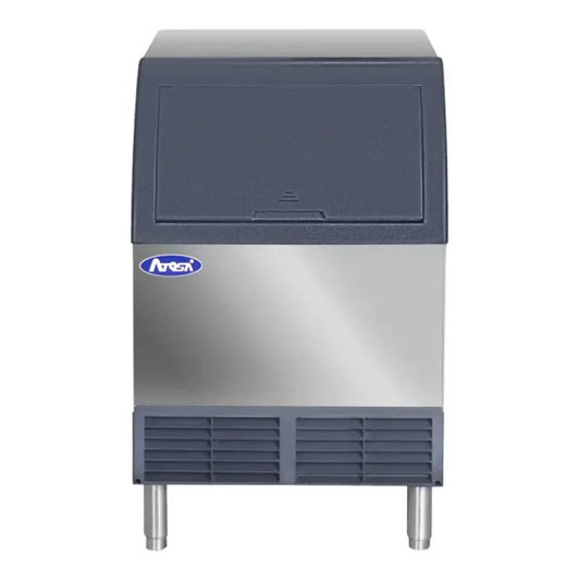 Atosa YR280-AP-161 23.7" Ice Machine with Built-In Ice Bin, Half-diced Cube, 283 lbs/day -YR280-AP-161