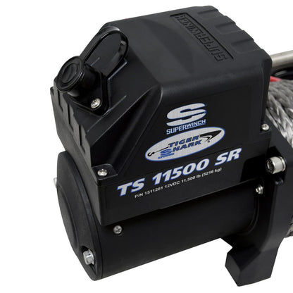 Superwinch Tiger Shark 11500SR Synthetic Rope Winch - 1511201
