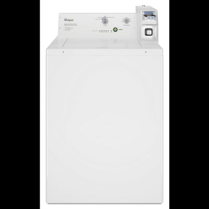 WHIRLPOOL Commercial Top-Load Washer, Coin Equipped White - CAE2745FQ-KT