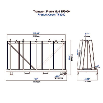 Aardwolf Transport Frame Mod -  TF3050