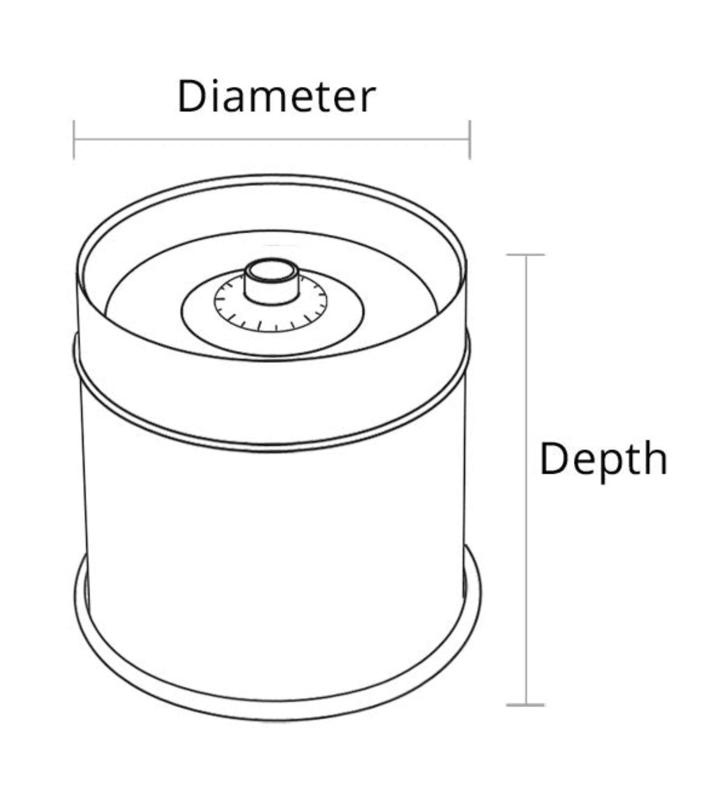 Liberty Safe AMSEC C3 American Security Floor Safe Tubular Body