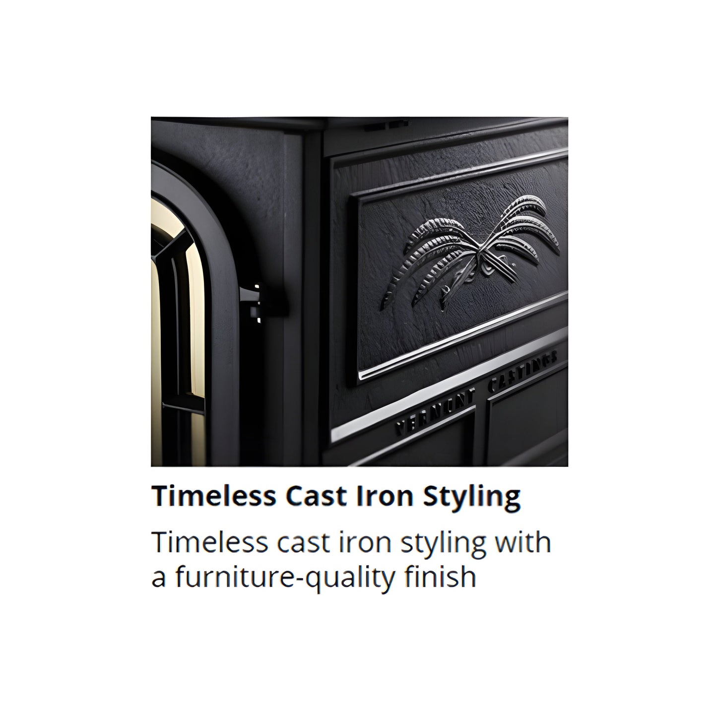 Vermont Castings Aspen C3 Wood Burning Stove - 0002505