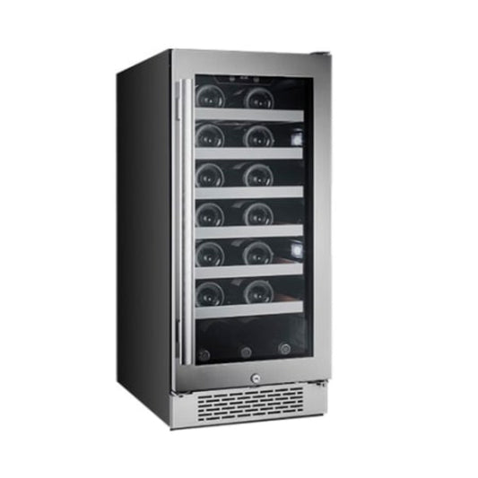 Avallon 27 Bottle 15" Built-In Single Zone Wine Cooler - AWC151SZRH