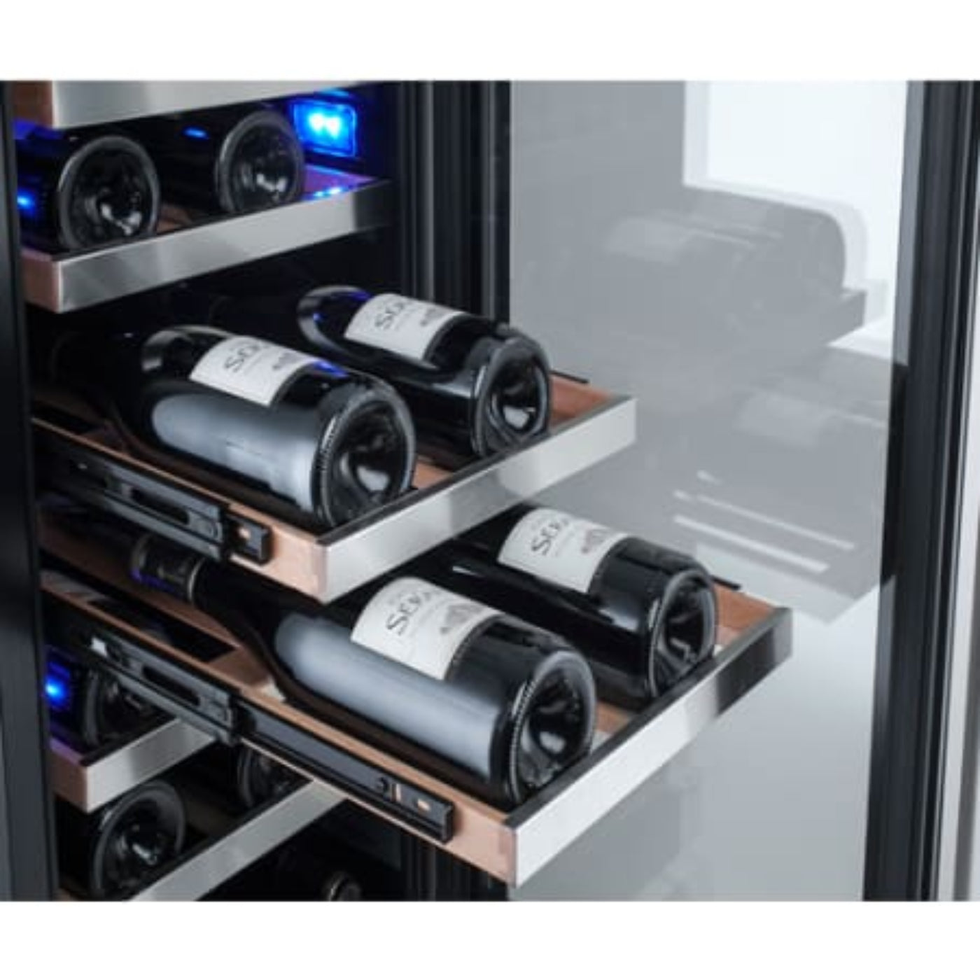 Avallon 27 Bottle 15" Built-In Single Zone Wine Cooler - AWC151SZRH