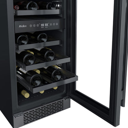 Avallon 15 Inch Wide 23 Bottle Capacity Built-In Wine Cooler - AWC152DBLSS - AWC152DBLSS