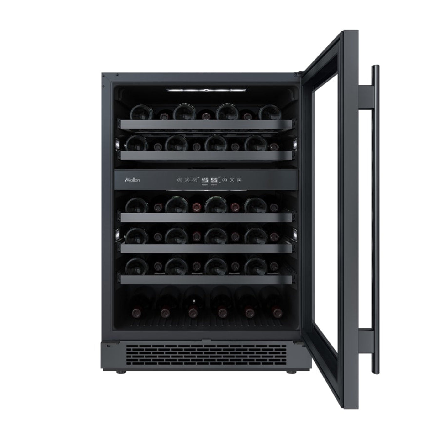 Avallon 24 Inch Wide 45 Bottle Capacity Built-In Wine Cooler - AWC242DBLSS - AWC242DBLSS