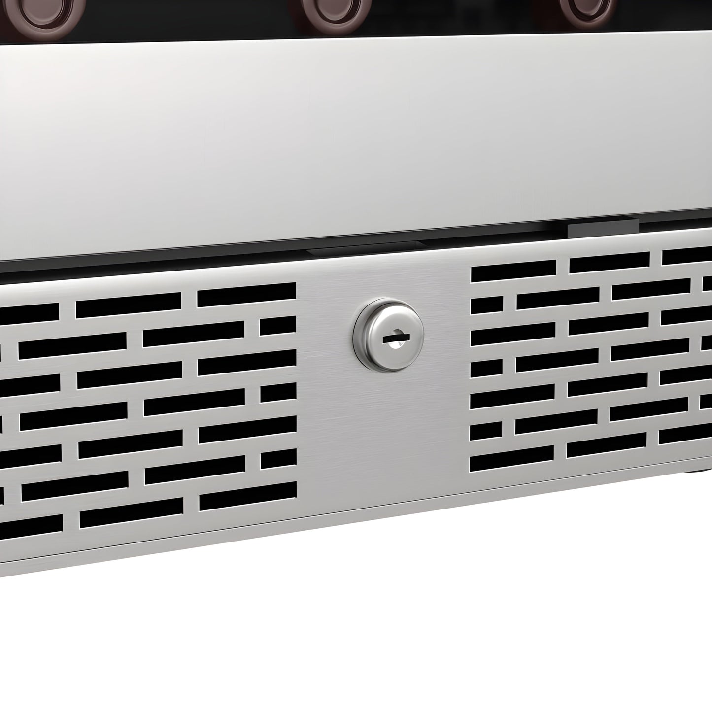 Avallon 24 Inch Wide 45 Bottle Capacity Dual Zone Wine Cooler with Left Swing Door - AWC242DZLH