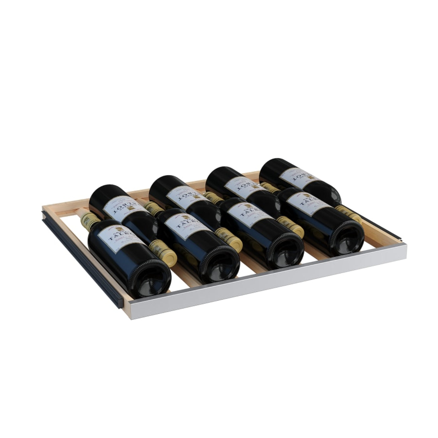 Avallon 24 Inch Wide 45 Bottle Capacity Dual Zone Wine Cooler with Left Swing Door - AWC242DPRSLH