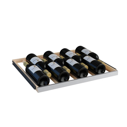 Avallon 24 Inch Wide 46 Bottle Capacity Dual Zone Wine Cooler with Right Swing Door - AWC242DZRH