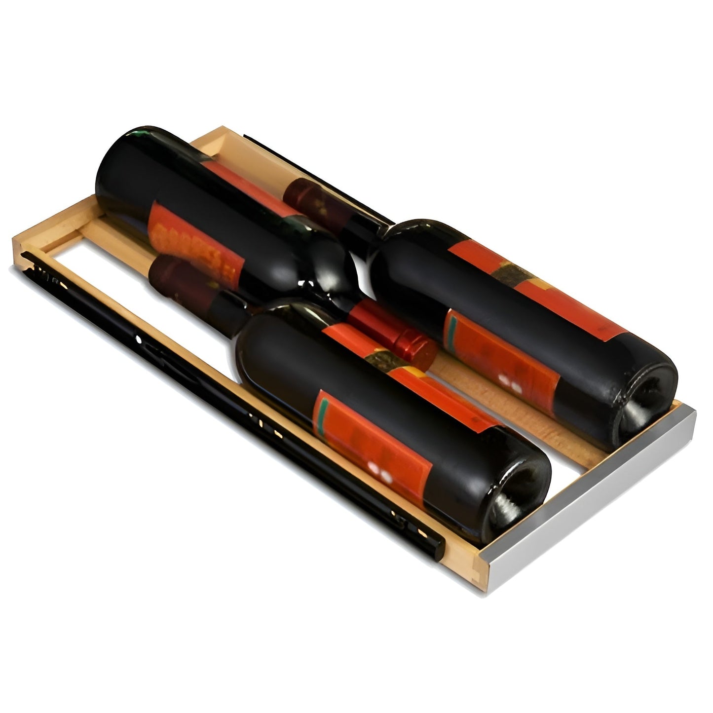 Avallon 24 Inch Wide 21 Bottle and 60 Can Capacity Built-In Wine Cooler and Beverage Center Combo - AWBC241GGFD