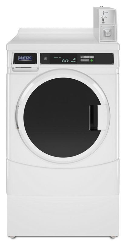 WHIRLPOOL  27" Commercial Electric Front-Load Dryer, Non-Vend White - CED9160GW-KT