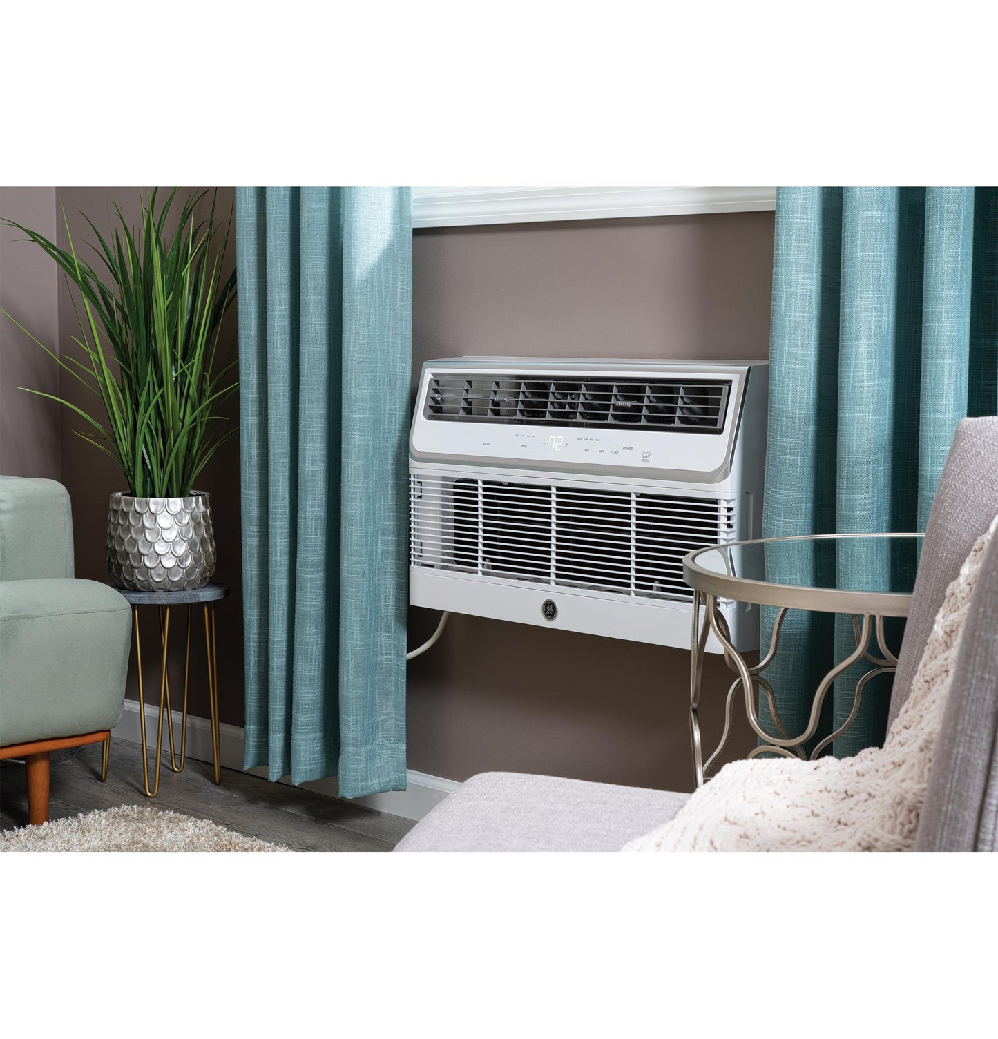 GE APPLIANCES AJCQ12DWJ GE(R) 230/208 Volt Built-In Cool-Only Room Air Conditioner -AJCQ12DWJ-KT