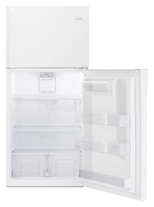 WHIRLPOOL 30-inch Wide Top Freezer Refrigerator - 19 cu. ft. - WRT549SZDW-KT