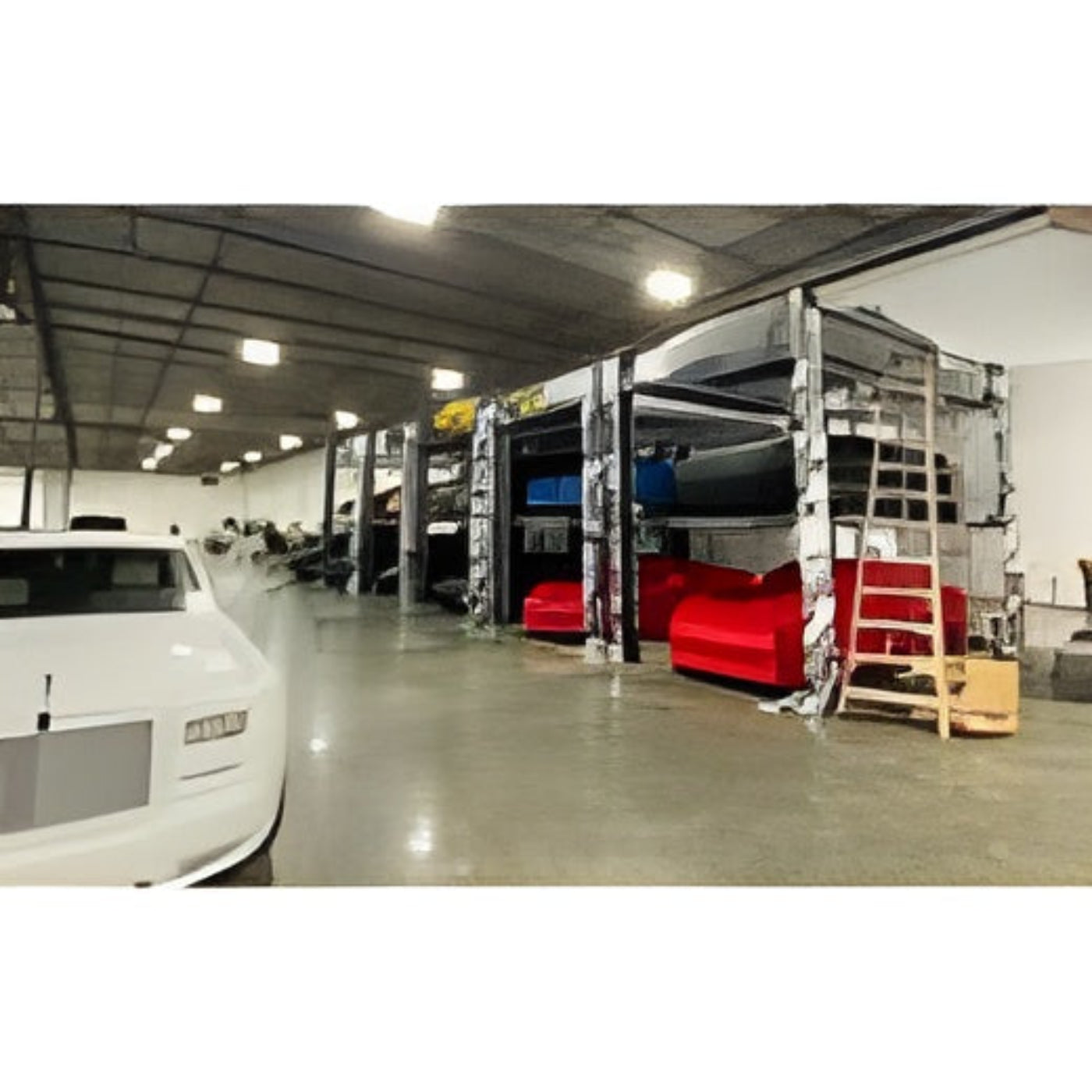 U.S Industrial BendPak HD-973P Three-Level Parking Lift 9K & 7K Capacity, SPECIAL ORDER - 5175238