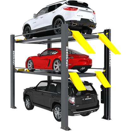 U.S Industrial BendPak HD-973PX Tri-Level Parking Lift 9K & 7K Capacity, Extended, High, SPECIAL ORDER - 5175267