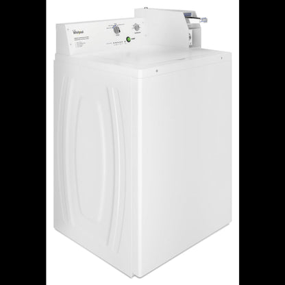 WHIRLPOOL Commercial Top-Load Washer, Coin Equipped White - CAE2745FQ-KT
