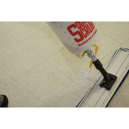 Square Scrub Bucket on a Stick Floor Finish Applicator, 18" or 24" Head - SQU-SS-BOS24-EA