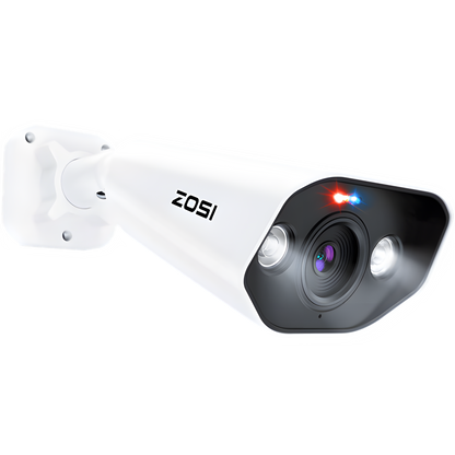 Zosi C182 4K 16 Camera Spotlight PoE Security Camera System + 4TB Hard Drive - C182 4K 16