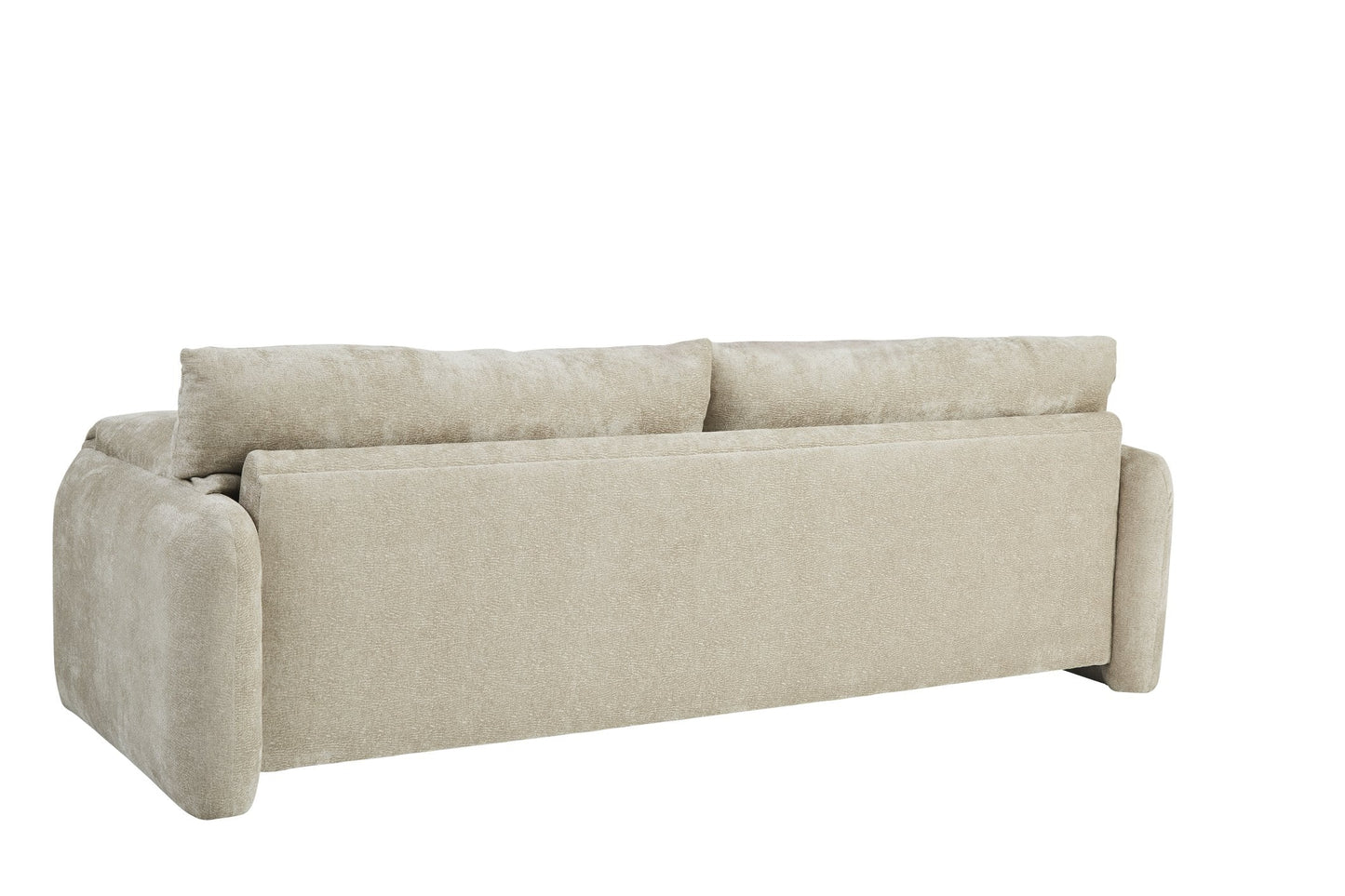 Modway Furniture Whistler Sofa - Contemporary Sand Upholstered Design with Removable Cushions & Pillow Top Arms