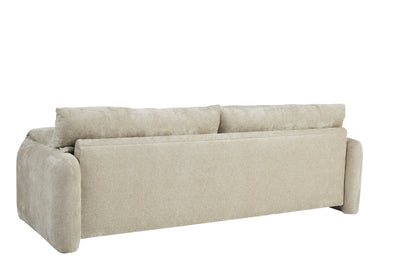 Modway Furniture Whistler Sofa - Contemporary Sand Upholstered Design with Removable Cushions & Pillow Top Arms