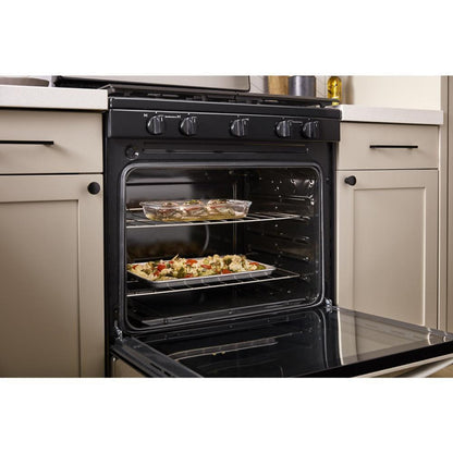 WHIRLPOOL&nbsp; 5.1 Cu. Ft. Freestanding Gas Range with Broiler Drawer - WFG320M0MW-KT