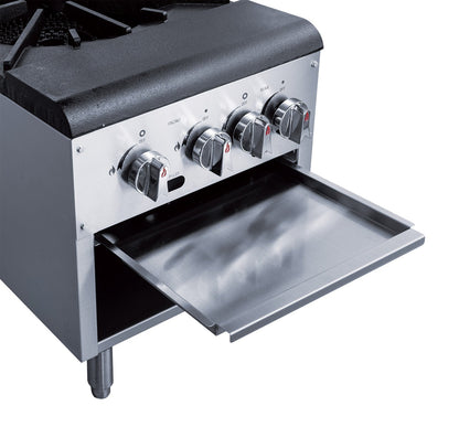 Chef AAA - Commercial 2 Burner Stock Pot Range - TCSPA2