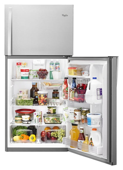 WHIRLPOOL 30-inch Wide Top Freezer Refrigerator - 19 cu. ft. - WRT519SZDM-KT