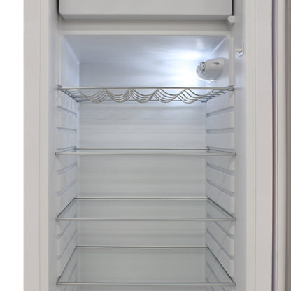Vinotemp Retro Refrigerator, in White - BR-RETRO-01-W