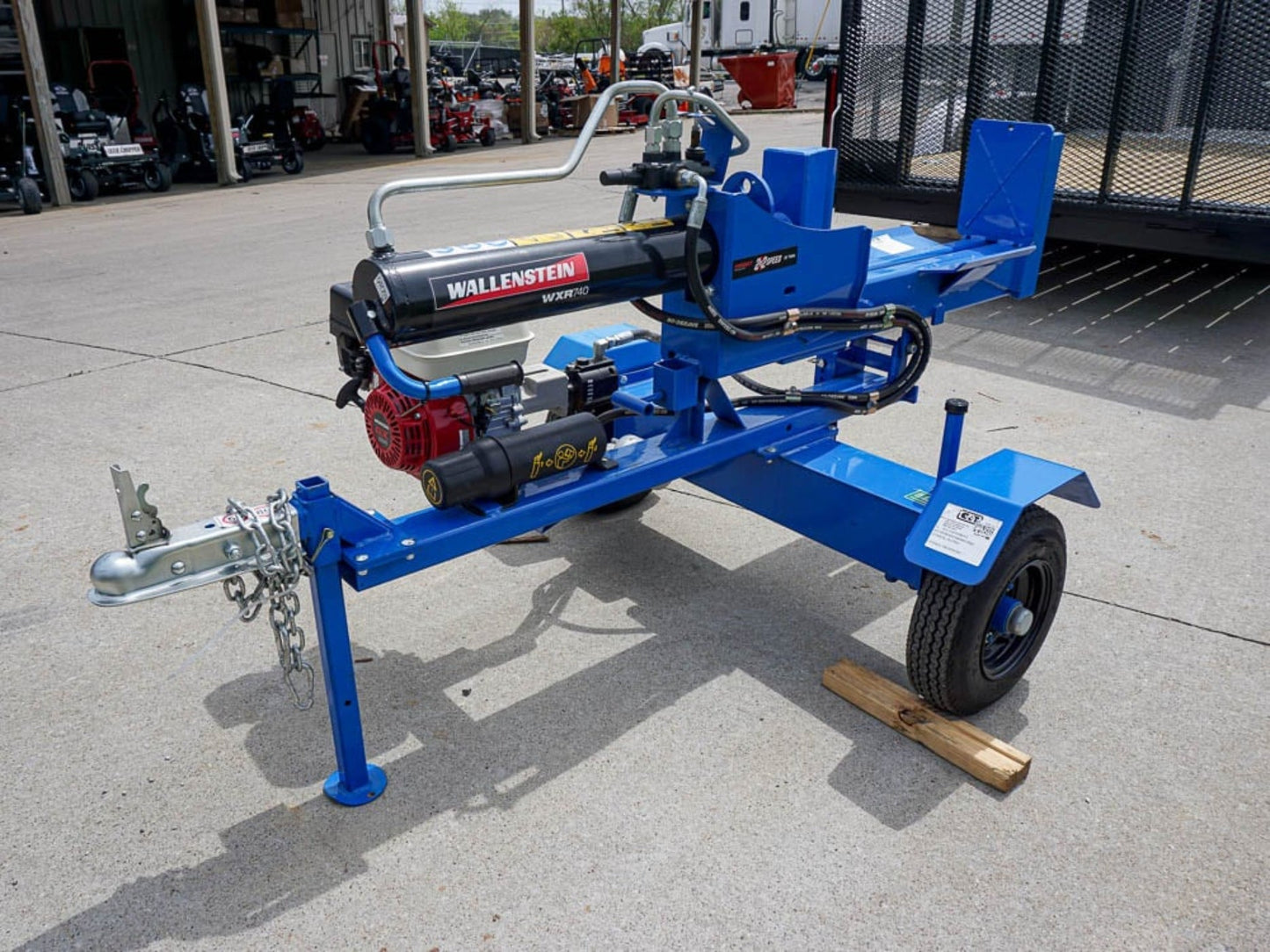 Wallenstein Logging Trailer 196cc Honda 27 Ton - WXR740