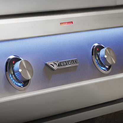 Twin Eagles 54" Eagle One Premium Gas Grill with Infrared Rotis Burner and Sear Zone - TE1BQ54RS