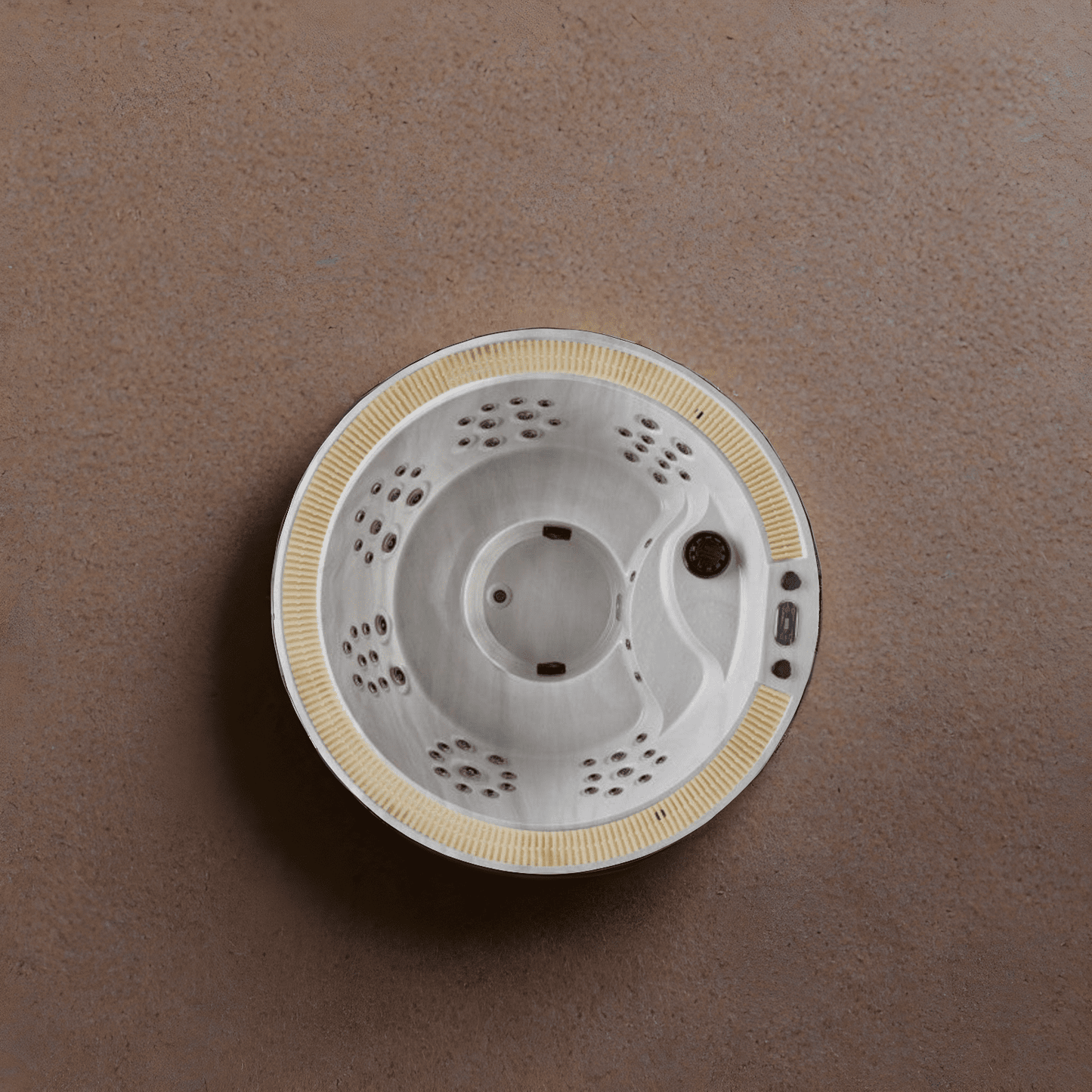 Luxury Spas - Studio Series Oscar 6 Person Cloud Gray WS-007