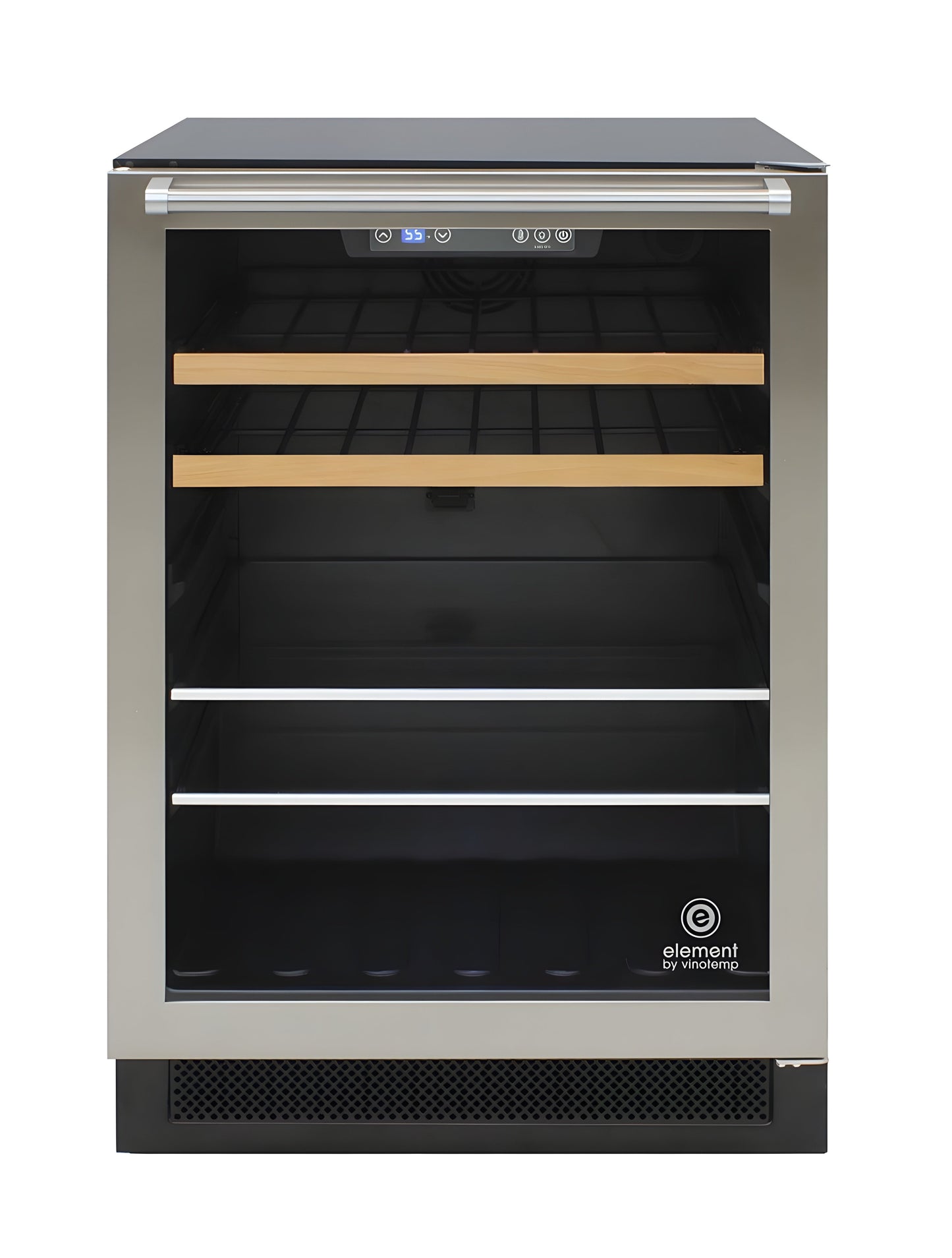 Vinotemp 24-Inch Wine & Beverage Cooler with Top Handle - EL-24THWB