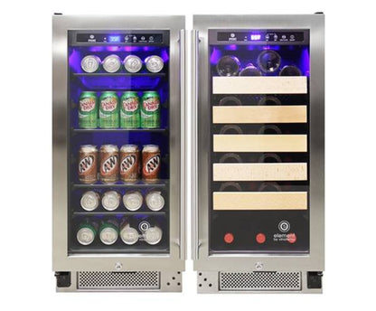 Vinotemp Connoisseur Series 33 Single-Zone Beverage Cooler (Left Hinge) - EL-33WCBC-L