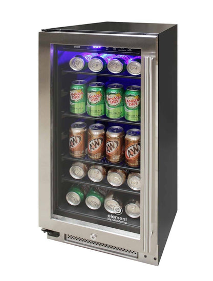 Vinotemp Connoisseur Series 33 Single-Zone Beverage Cooler (Left Hinge) - EL-33WCBC-L