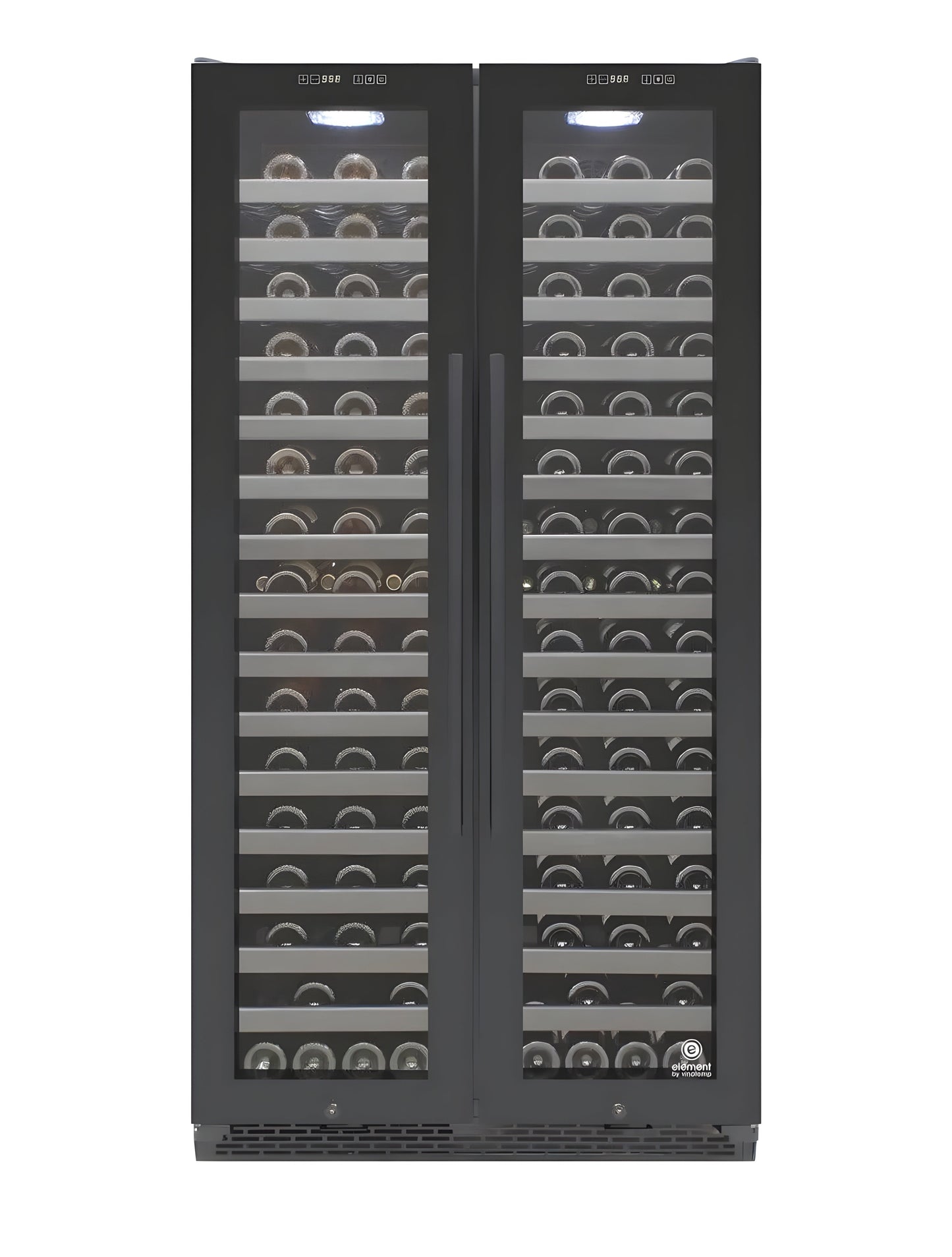 Vinotemp 36-Inch Double Door Wine Cooler - EL-36TD180