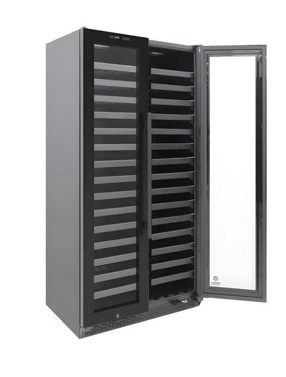 Vinotemp 36-Inch Double Door Wine Cooler - EL-36TD180